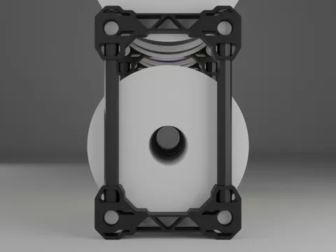 Modular Filament Spool Rack/Holder V3 | V4 OUT NOW view 3