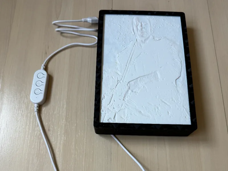 Rahmen für Lithophan