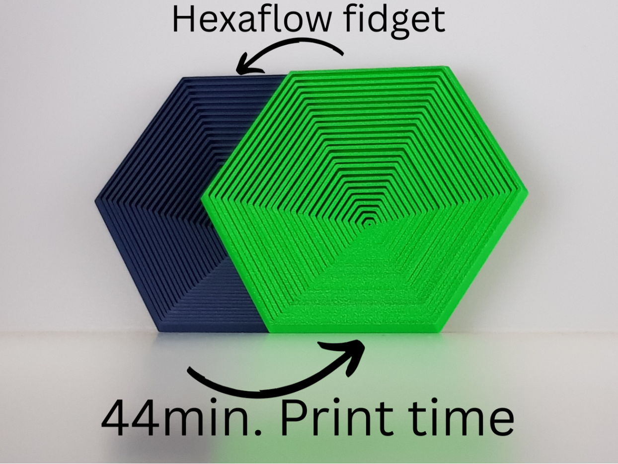 Hexaflow Fidget/44min. Print time