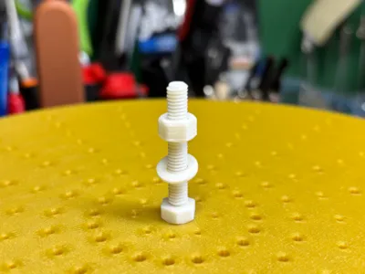 Hexagon screw M5 x 25 + nut + washer