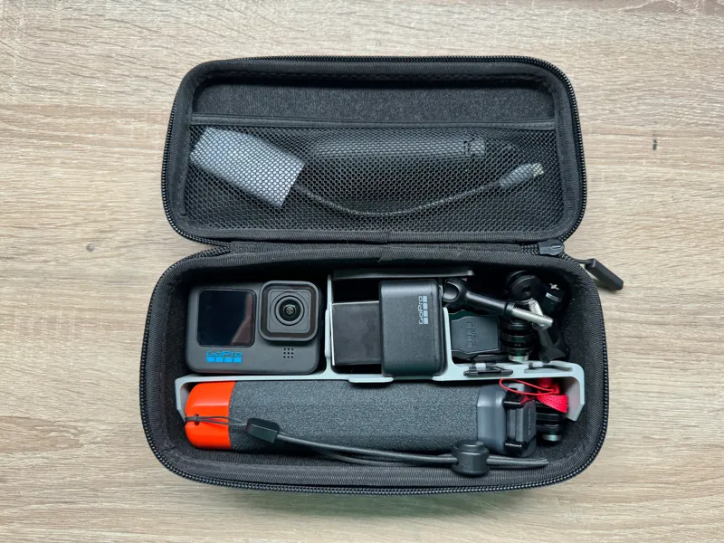 Organizer GoPro Hard Shell Camera Case ( Hero 9, 10, 11 icluded case )