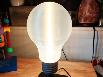 GIANT Light Bulb Desk/Table Lamp