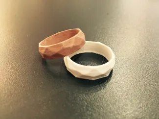 Low poly ring
