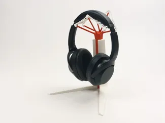 Organic design headphones stand