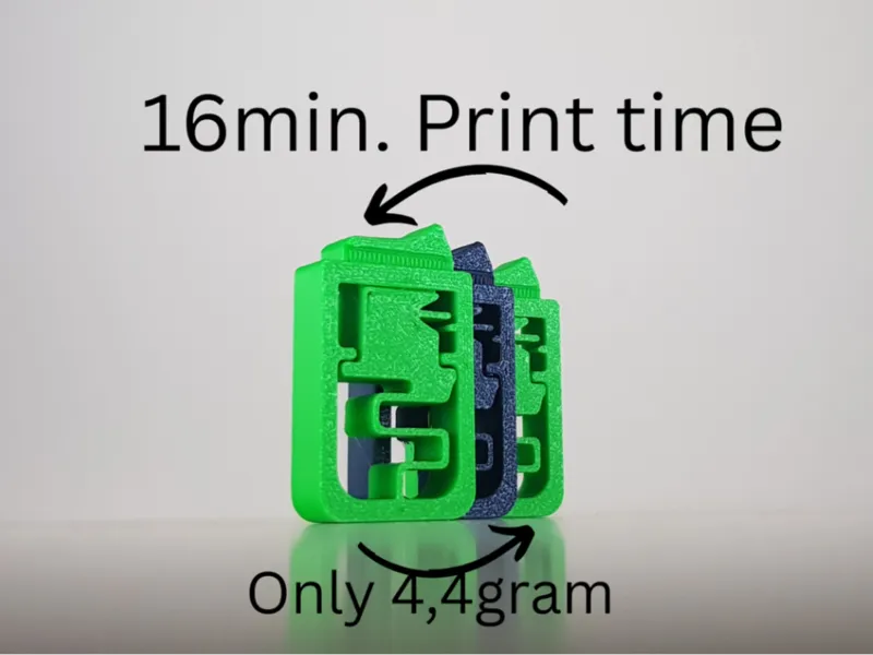 Snap Button/16min. Print time/Only 4.4gram