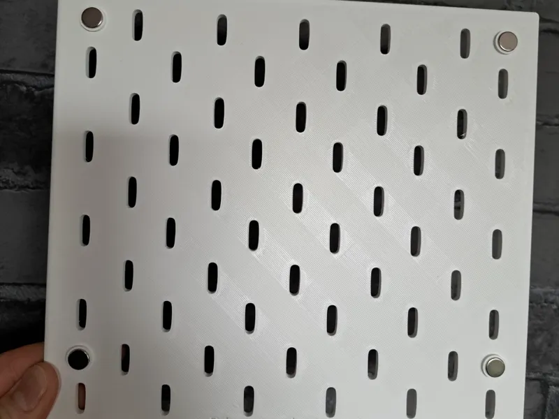 Skadis Platte 237mmx216mm Magnetisch