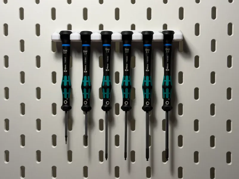 WERA Kraftform Micro - IKEA Skadis Holder