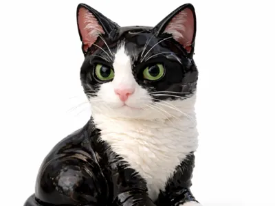 Cat decorative piece