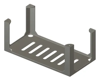 Under Desk Management Track