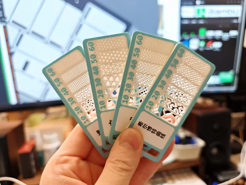 填充样本卡