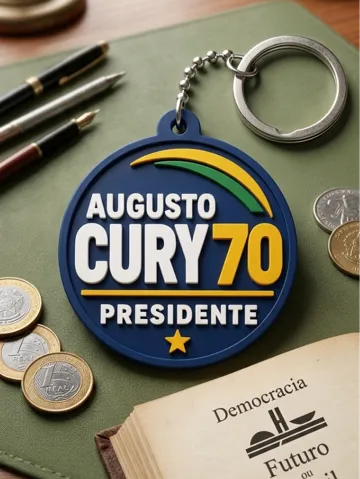 Llavero: chaveiro Augusto Cury — vista de referencia 2