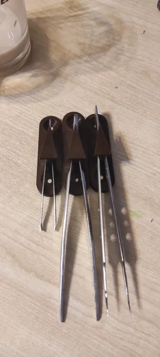 tweezers holder wall