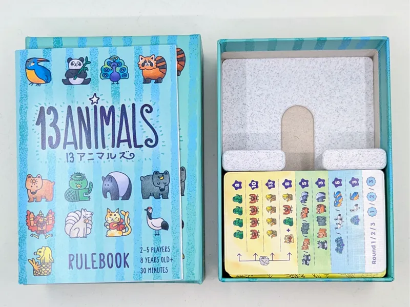 13 Animals - Organizer Insert