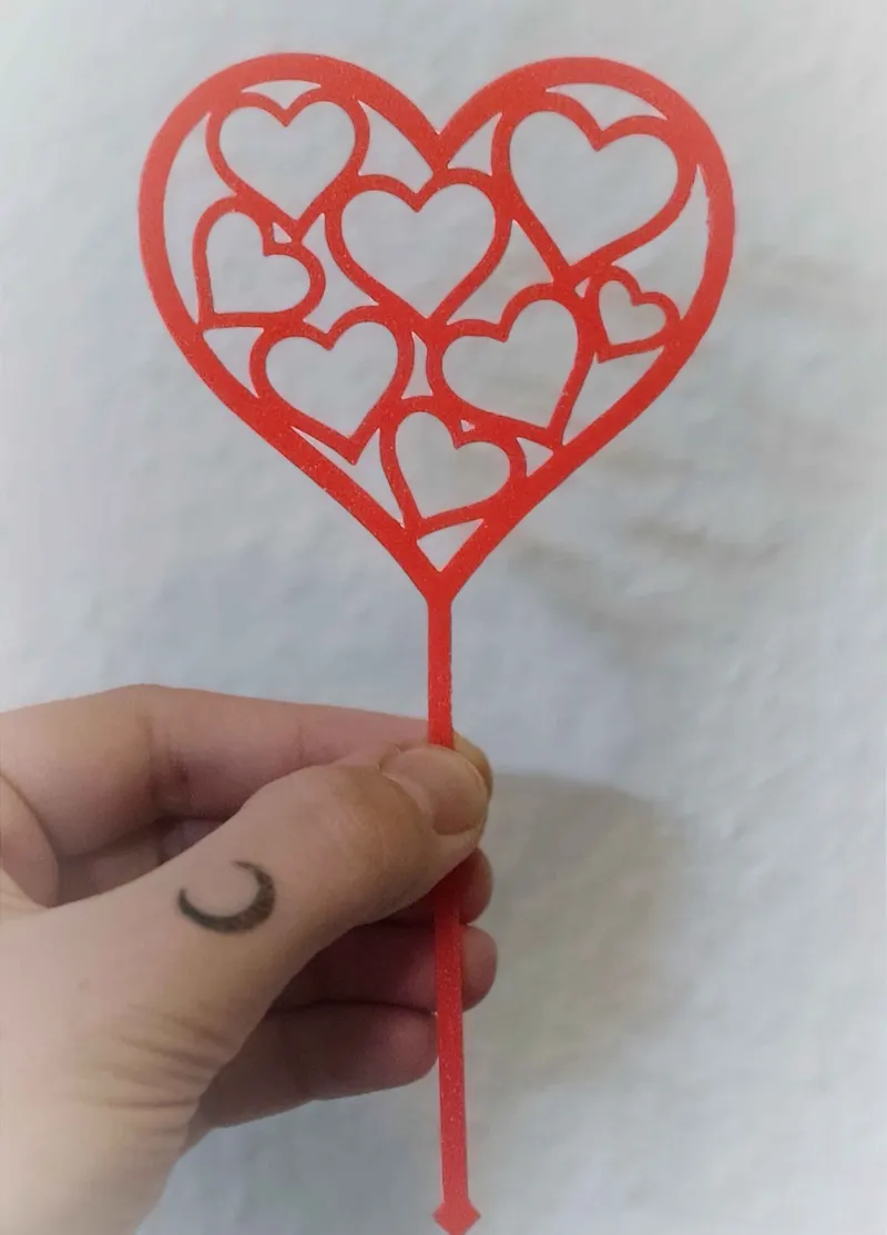 Heart Topper
