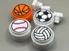 Soccer, basketball, volleyball and baseball fidget clickers