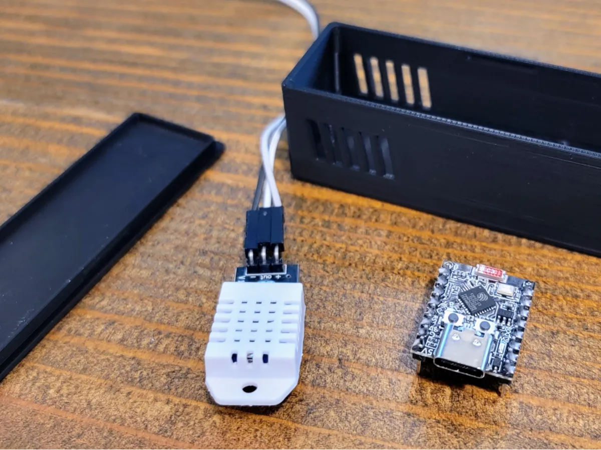 Boîtier pour ESP32-C3 Super Mini et capteur DHT22