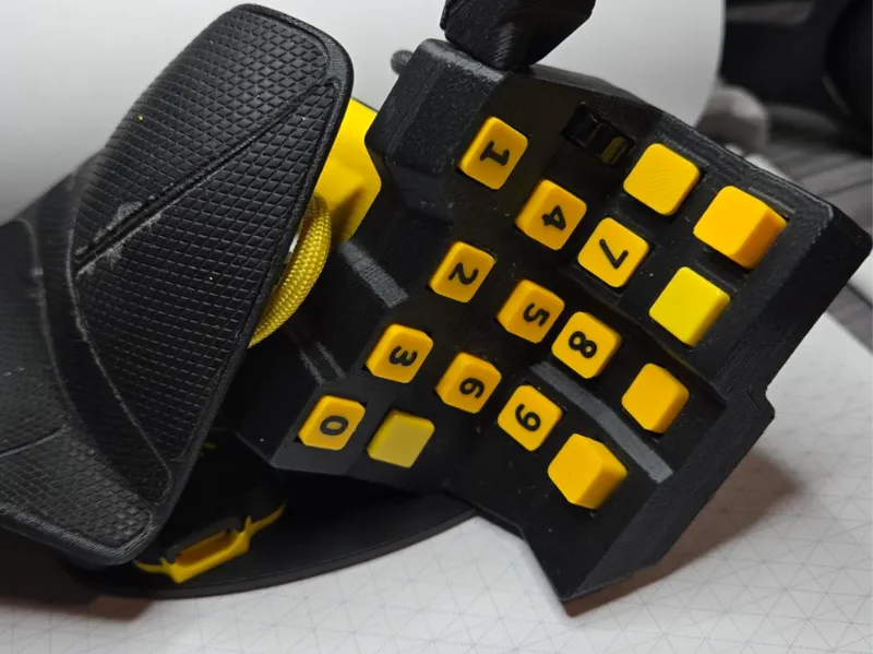 Cyro Key Caps of Varying Length with Numbers