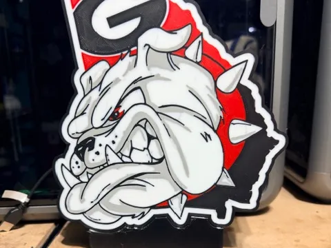 GA, BULLDOG LIGHT BOX