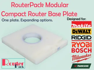 RouterPack Compact router Base Plate