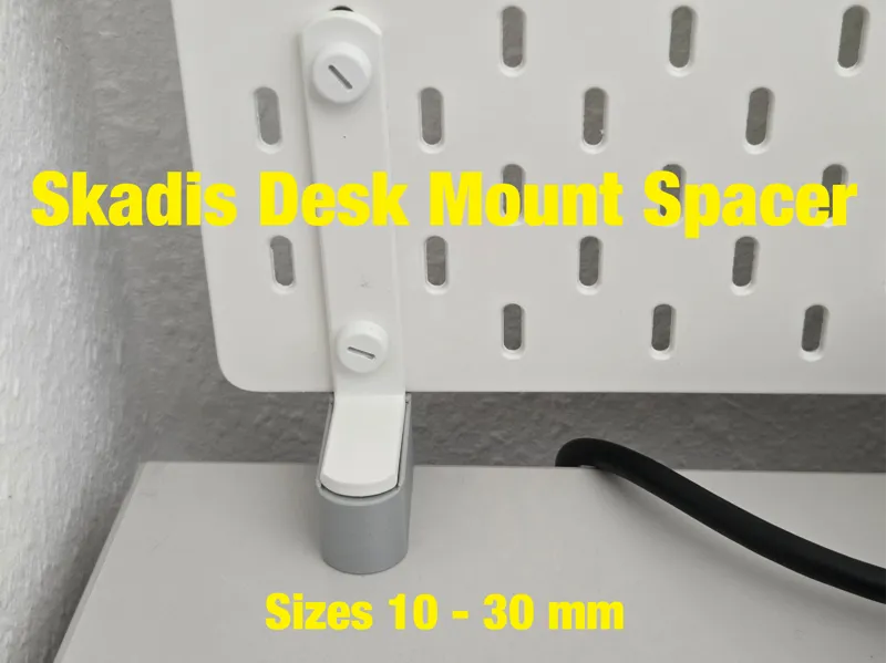 Skadis Desk Mount Spacer