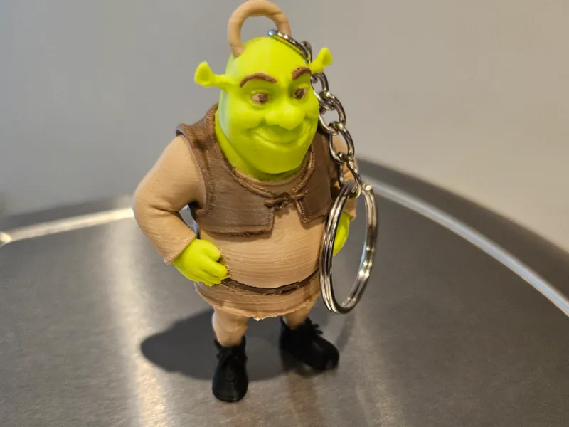 shrek keychain