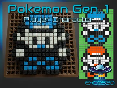 Pokemon Player Pixel-Puzzle