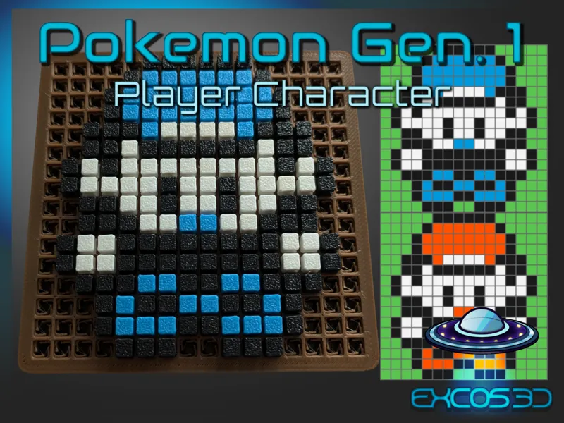 Pokemon Player Pixel-Puzzle