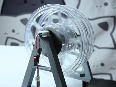 Electric Filament Spool Winder (N20 Motor)