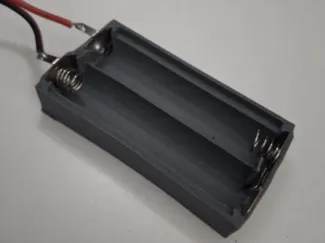 Simple 2xAAA Battery Basket