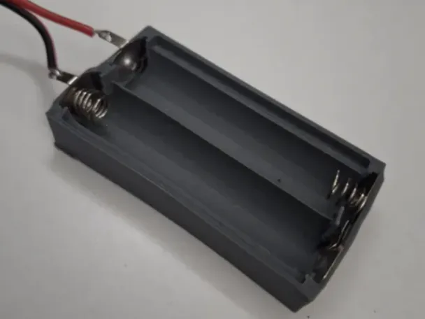 Simple 2xAAA Battery Basket