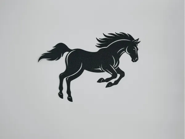 Cheval au galop — déco murale