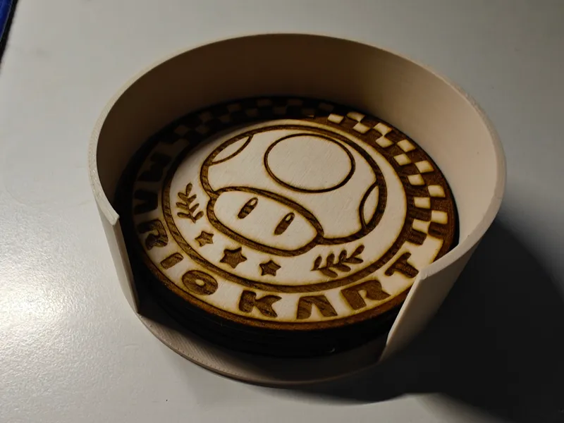 Coaster Caddy 100mm Coasters