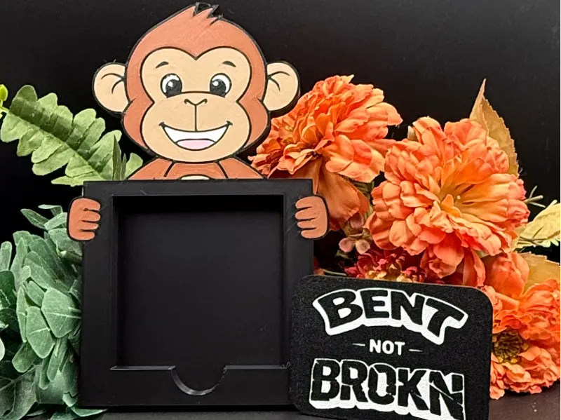 Monkey Sticky Note Holder
