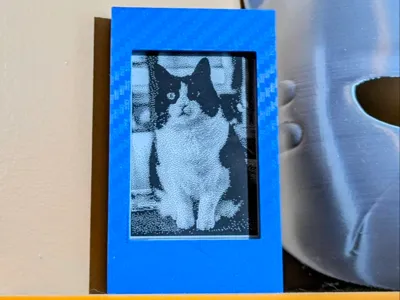 Simple 2.7" Waveshare NFC E-Ink Frame