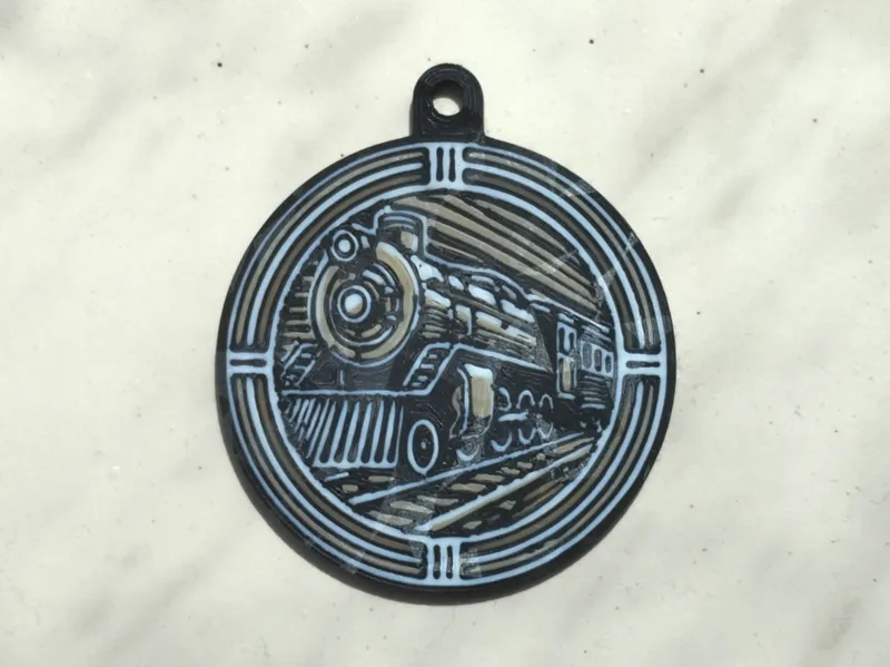 keychain Train