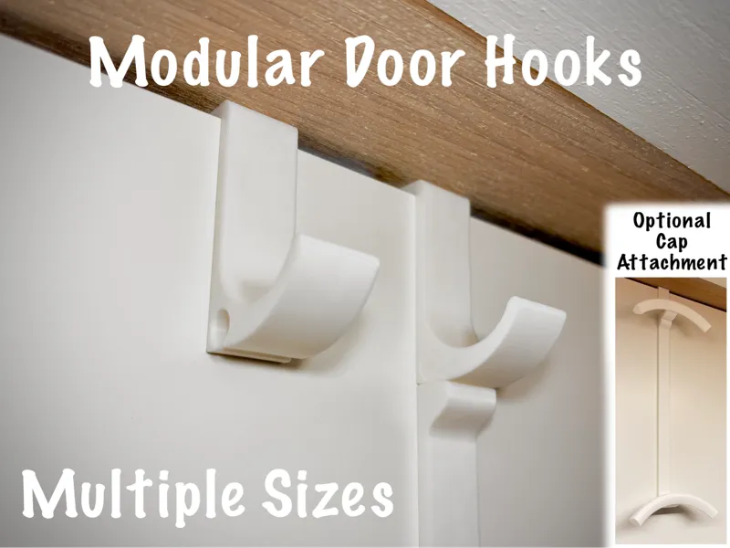 Modular Door Hook - Coat Hanger