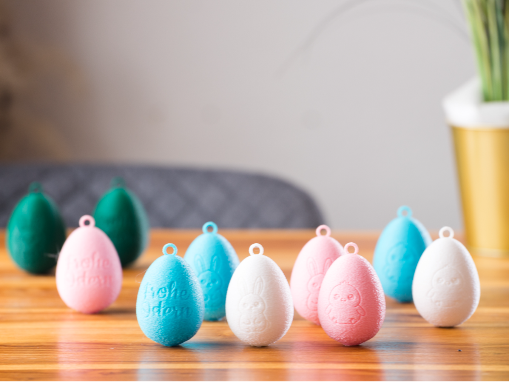 Textured Easter Eggs – Fuzzy Skin Edition