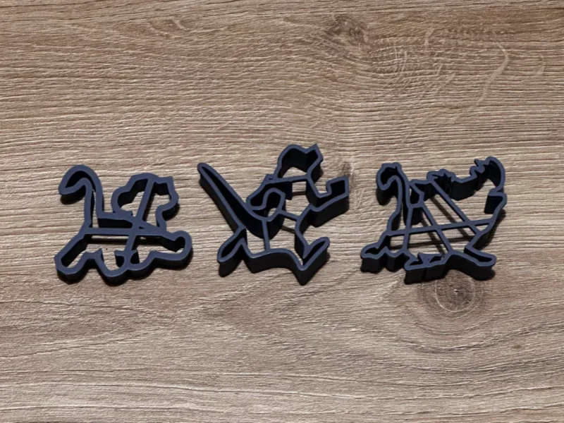 Lion King - Hakuna Matata walk Cookie Cutter