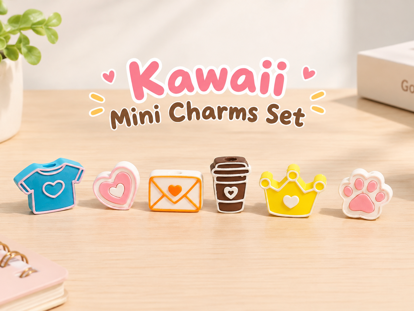 Kawaii Mini Charms Set - 1