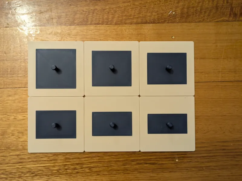 Montessori Geometric Cabinet - Tray 2, Rectangles