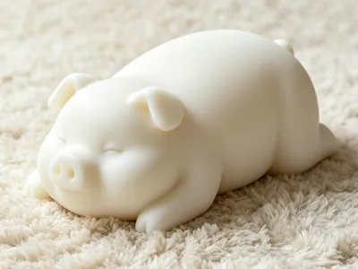 Lying Piglet