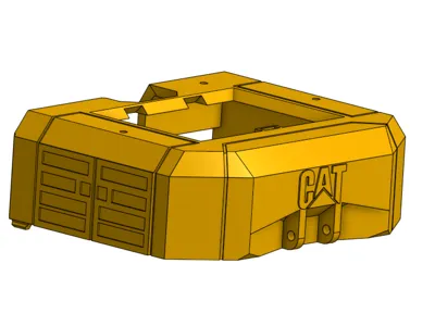 RC Excavator Logo Added