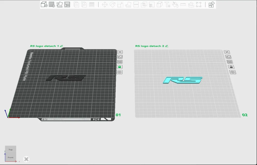Racing Sport Logo Car Accessories by PixelbyLayer - MakerWorld