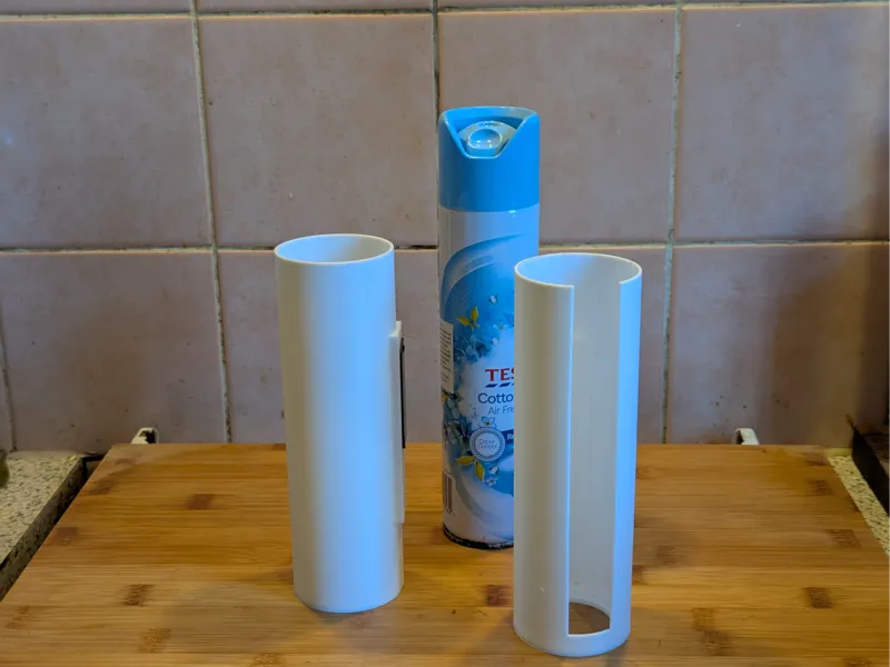 Air Freshner No Screw Wall Mount Dispenser - 2 ver