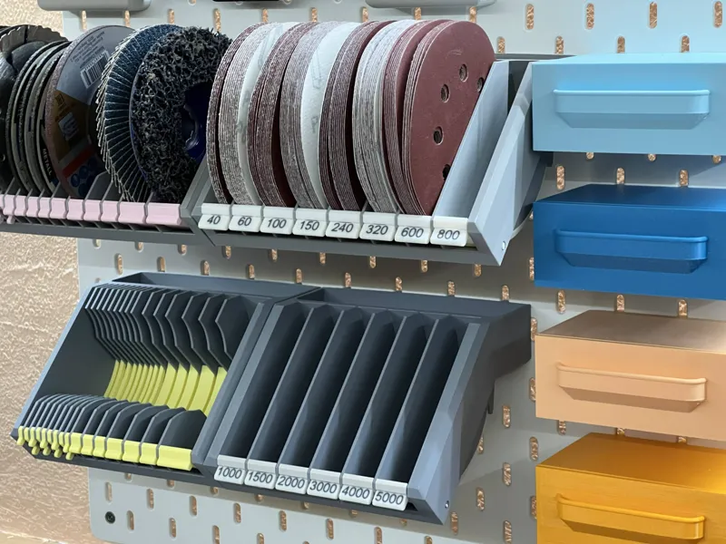 Schleifscheiben Halter für Ikea Skadis