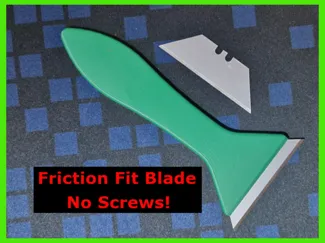 Glass Scraper - friction fit 61mm utility blade