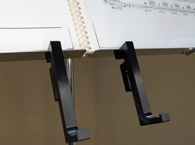Music Stand Clip-on Holder for Tuner or Smartphone