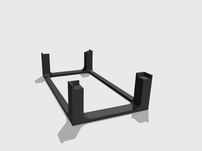 corsair 4000D PC case riser