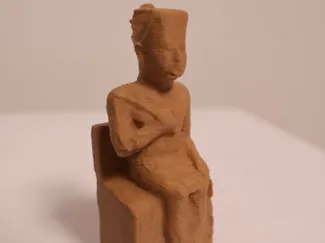 Pharaoh Khufu statue (Cheops)