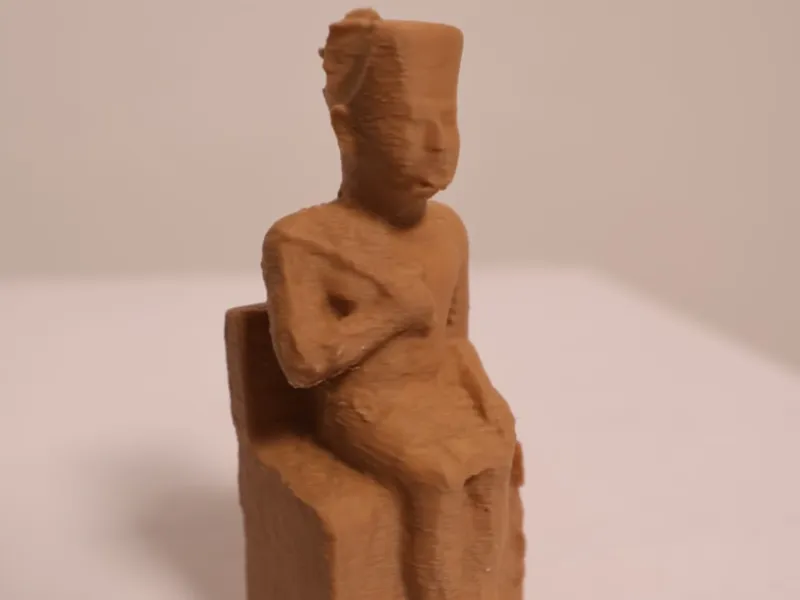 Pharaoh Khufu statue (Cheops)